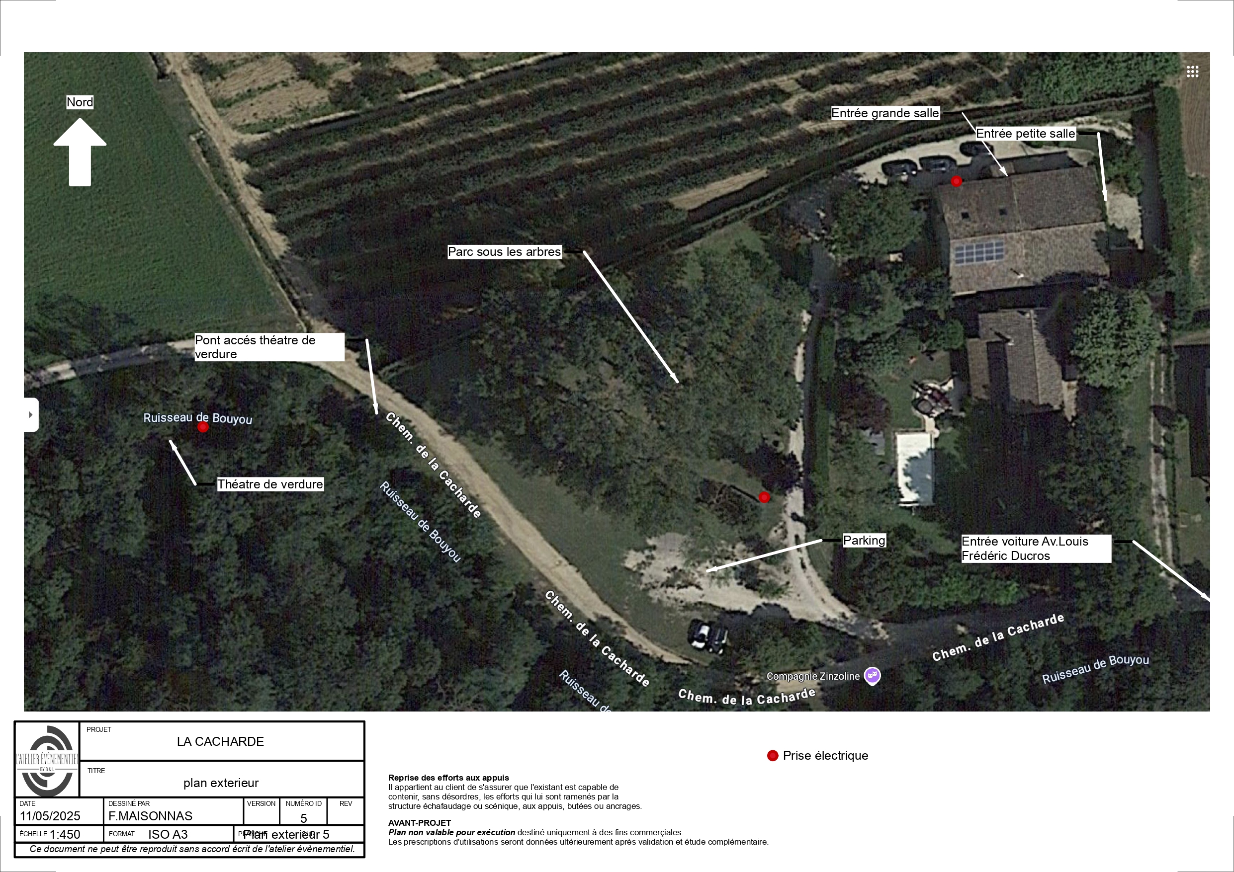 Plan terrasse
