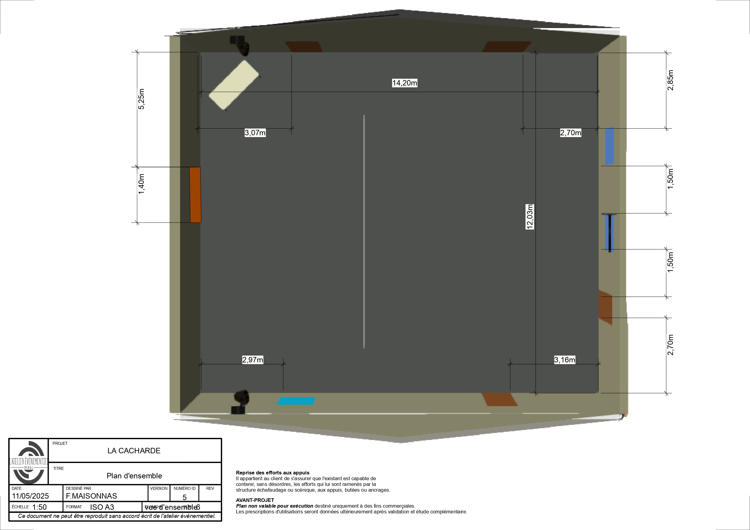 Plan terrasse